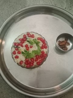 வெஜ் ஃபுரூட் தயிர் சாதம்(veg fruit curd rice recipe in tamil) செய்முறை முக்கிய புகைப்படம்