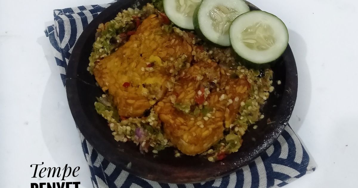 Tempe Goreng Sambal Bawang