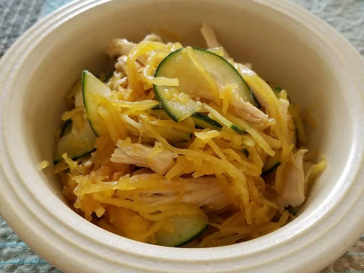 Easy Way Prepare Recipe Cucumber and Spaghetti Squash Salad that is Delicious, Really Delicious}