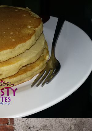 A picture of Fluffy pancakes.