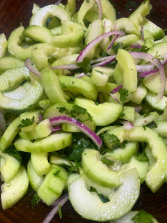 Una foto de Ensalada de pepino