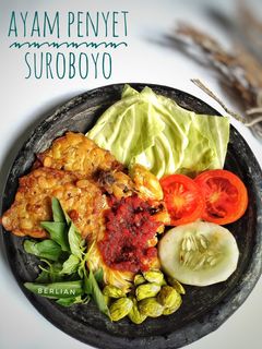 Foto resep Ayam penyet Suroboyo