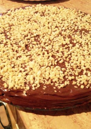 Una foto de Tarta de huesito