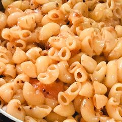 A picture of Vegetable pasta.