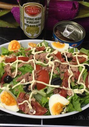 Hình của món Salad cá ngừ.