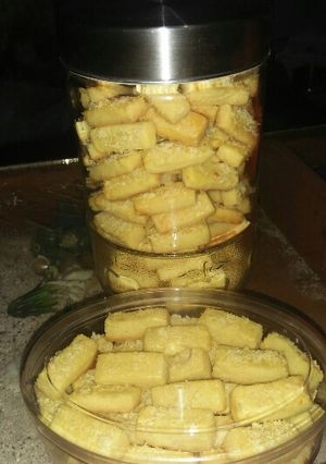 Foto resep Kastangle simple lumer bangetz😊😊
