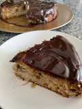 Torta de Pan : Estilo saludable; con cubierta de chocolate : 🙋‍♀️🏃🏼‍♀️