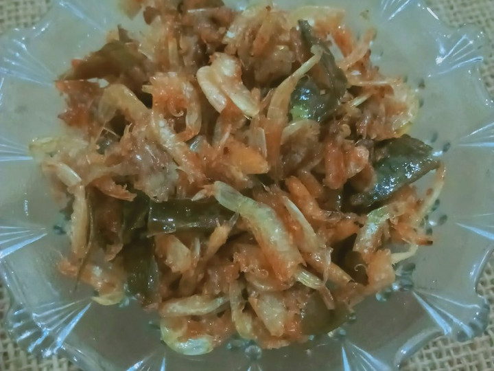 Cara Gampang Menyiapkan Udang Rebon (Rese) Kering Pedas Anti Gagal