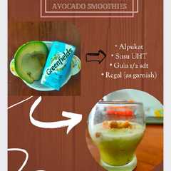 Avocado Creamy Smoothies (Snack MPASI 8+) রেসিপির প্রধান ছবি