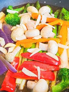 水煮時蔬 的食譜成品照片