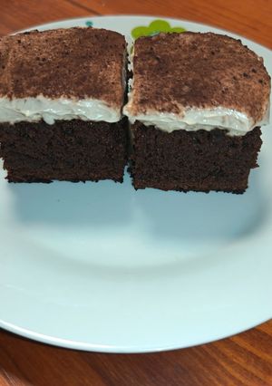 Tiramisu brownie recept fotója