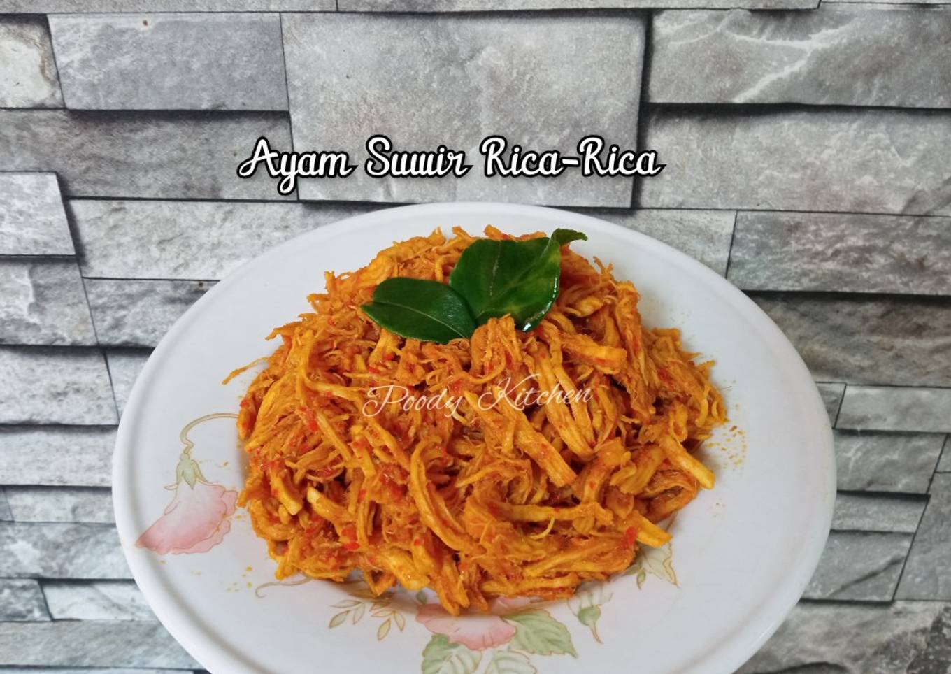 Ayam Suwir Rica-Rica