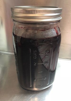 A picture of Chia Seed Blueberry Jam.