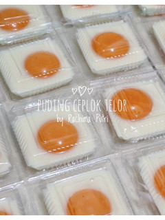 Foto resep 1. puding ceplok telor