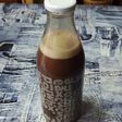 Batido de chocolate vegano casero