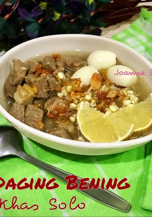 Foto resep Soto Daging Bening Khas Solo #ketopad_cp_anekasoto