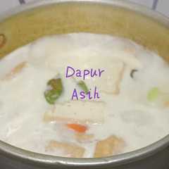 รูปของ Sayur labu siam dan ikan asap