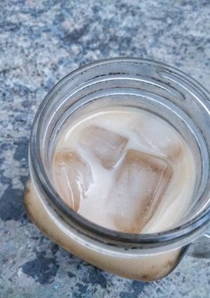Foto resep Es teh susu