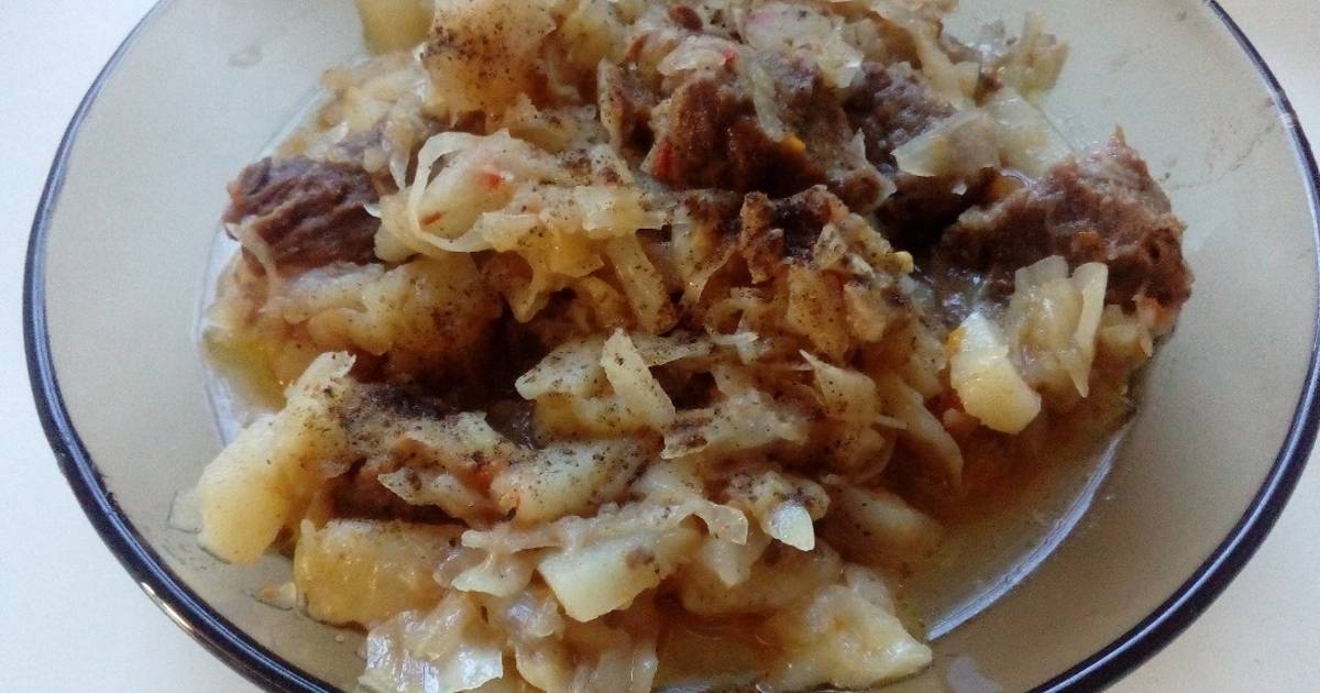 Рецепт бигуса с мясом и картошкой. Бигус с картошкой. Польский Бигус. Бигус с картошкой и капустой. Бигус с фаршем.