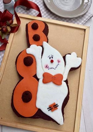 Foto di Brownie cake BOO