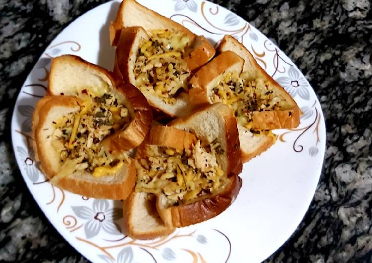 Chicken bread cups