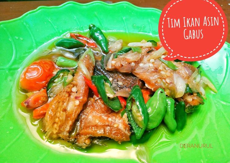 Tim Ikan Asin Gabus