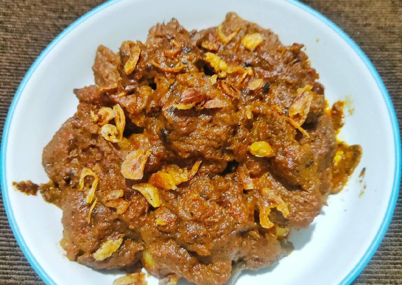 Rendang Daging Bumbu Pasar