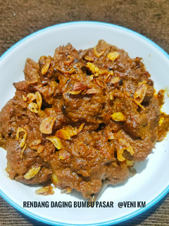 Foto resep Rendang Daging Bumbu Pasar