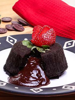 Foto resep Resep Chocolate Lava Cake