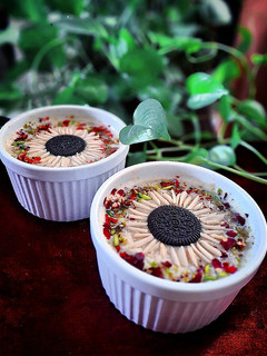 عکسی از دستور فرنی خرما بيسکوئيتی