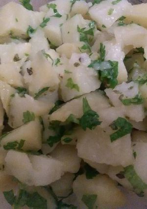 Una foto de Ensalada de papas