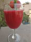 Watermelon, beets gazpacho