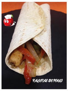 Una foto de Fajitas de pollo