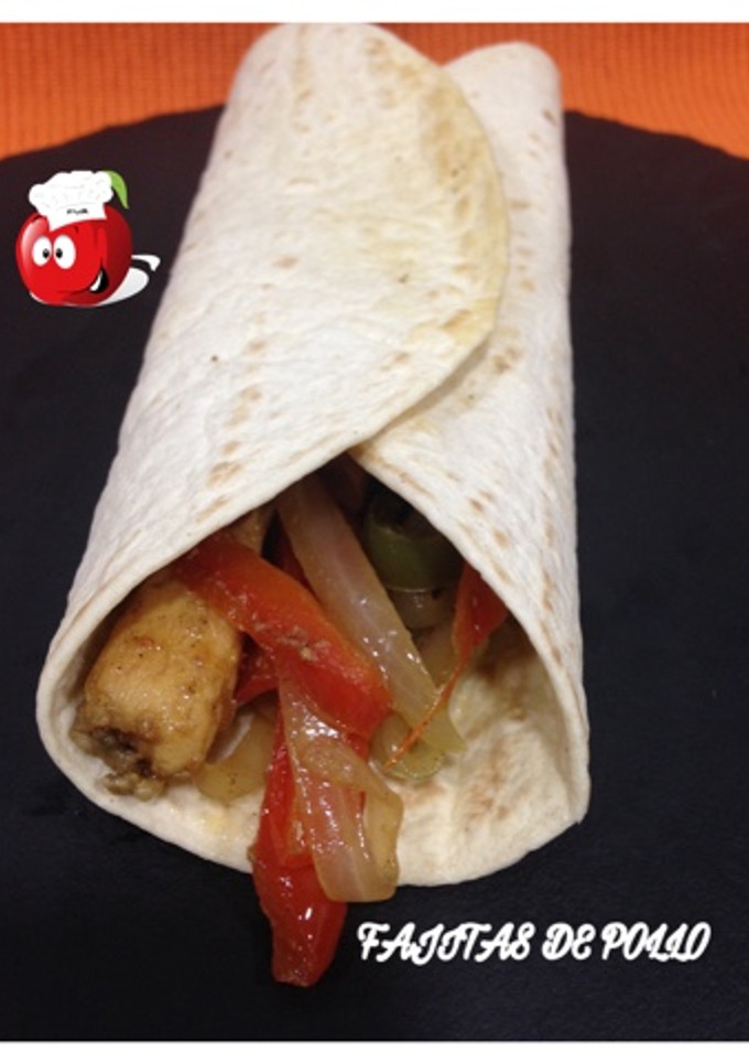 Una foto de Fajitas de pollo