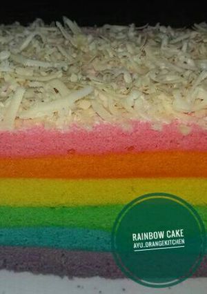 Foto resep Rainbow Cake