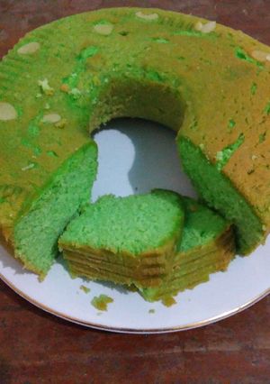 Foto resep Bolu pandan baking pan