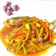 Ikan kembung acar kuning