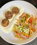 Moong Sprouts Falafel Bowl(healthy & protein pack)