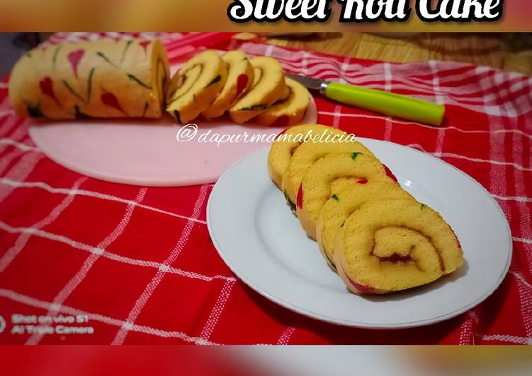 Langkah Mudah untuk Menyiapkan Sweet Roll Cake yang Lezat