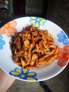 Foto resep Oseng tempe dan daging ayam
