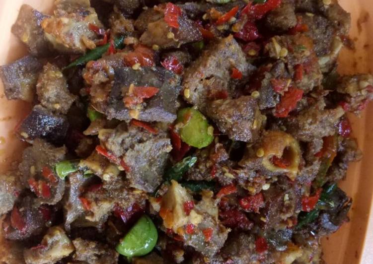 Resep Sambal goreng hati sapi simple gak pake ribet, Lezat Sekali