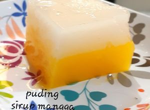 Foto resep Puding Syrup Mangga
