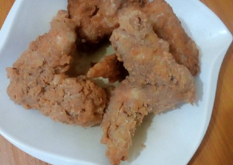 Recipe of Perfect Fried Chicken wings
