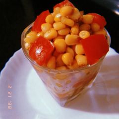 A picture of Corn Chaat.