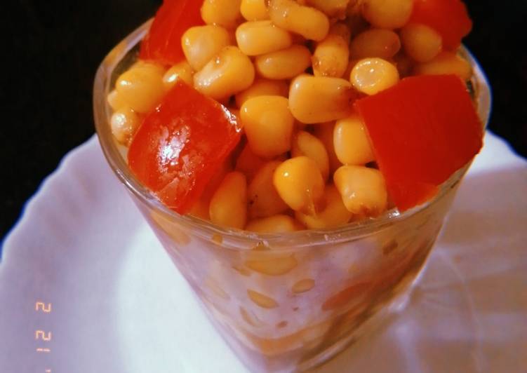 Recipe of Any-night-of-the-week Corn Chaat