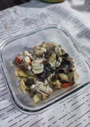 Foto resep Lodeh jantung pisang khas Kudus