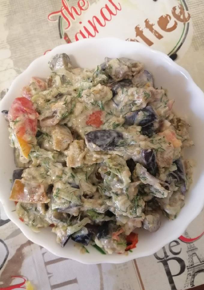 Салат з баклажанами