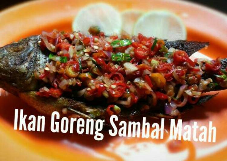 Bumbu Menyiapkan Ikan Goreng Sambal Matah, Lezat Sekali