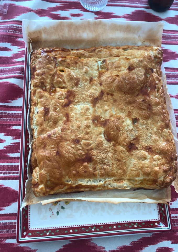 Una foto de Empanada de Berenjenas