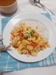Foto resep Nasi Telur Hongkong